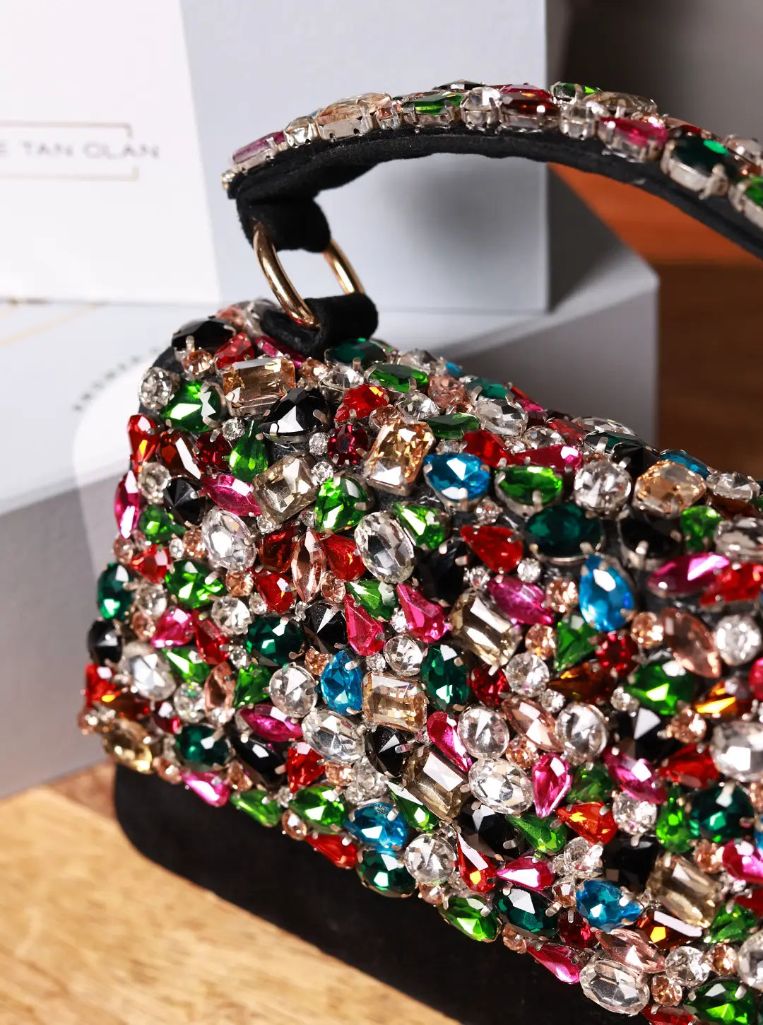 Kylie Black Flap over Bag