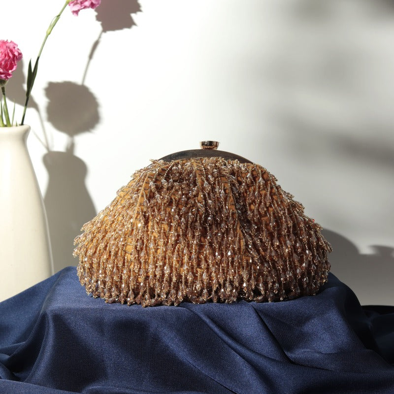 Rosa Batua Bag with Detachable Handle