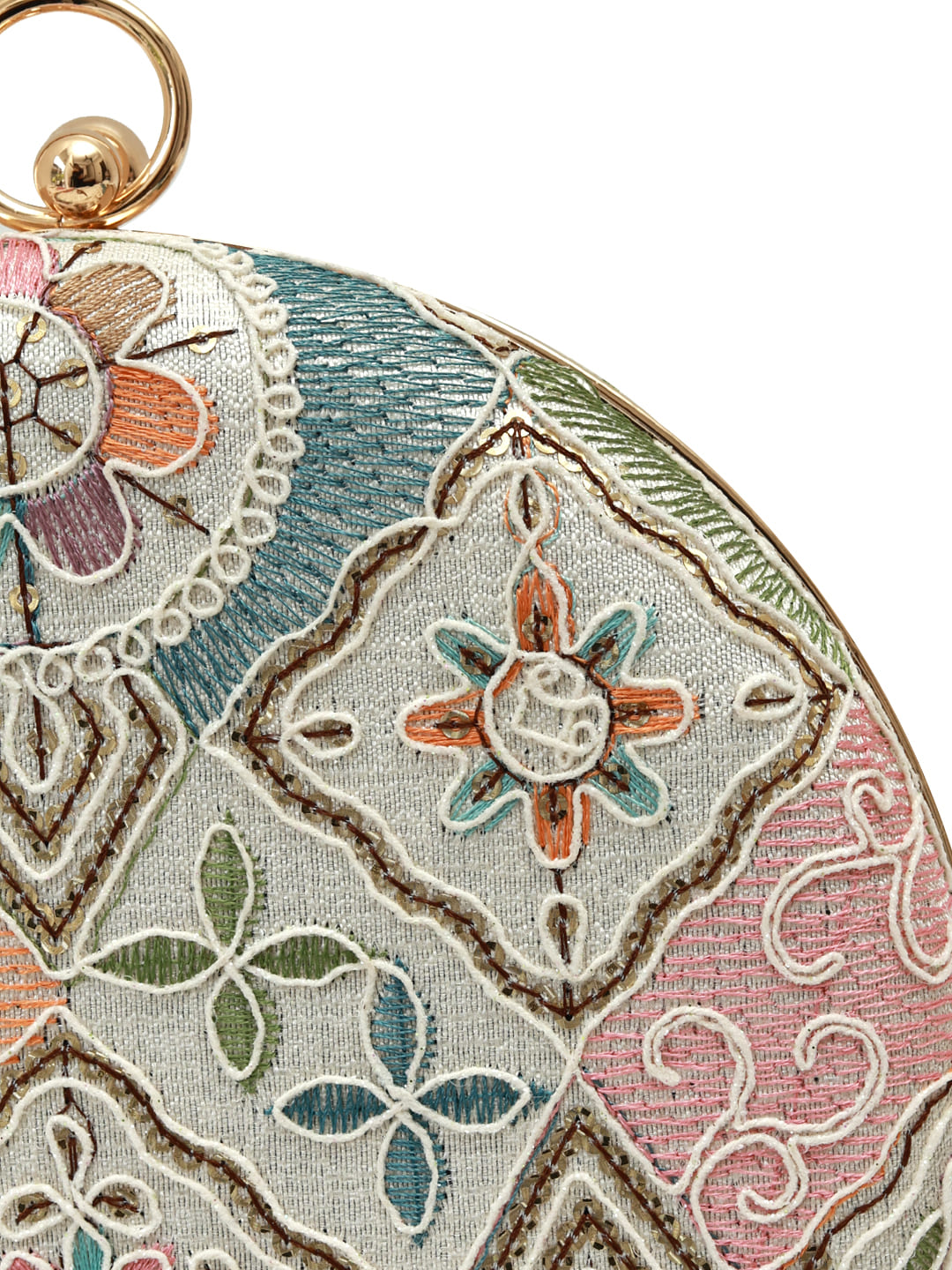 Mughal Round Clutch