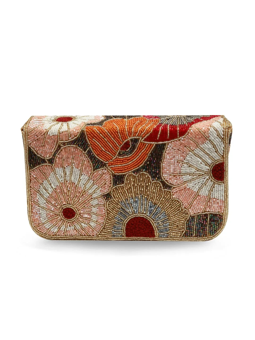 Daisy Red Floral Shoulder Bag
