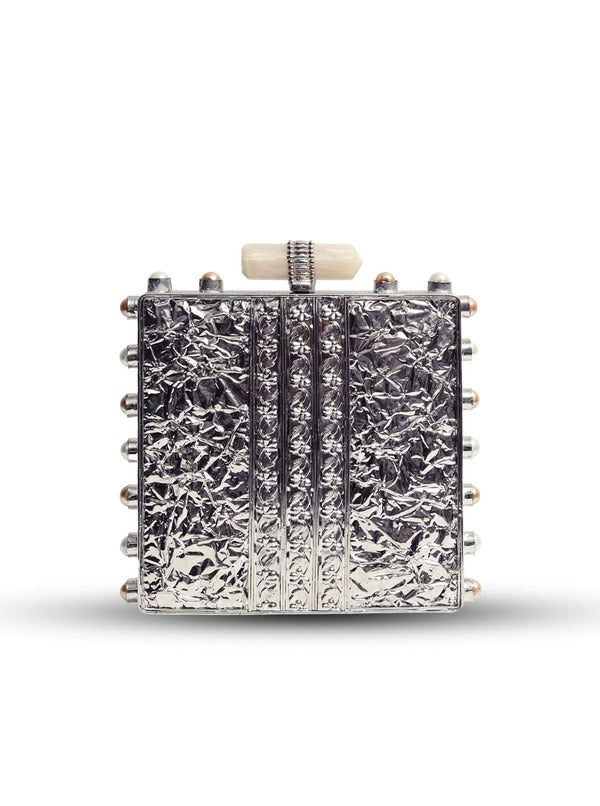 Salma Mother of Pearl Clutch