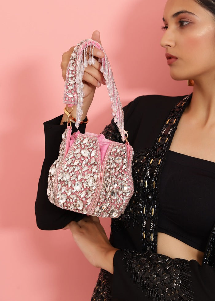 Jhalak Drawstring Bag with Handle