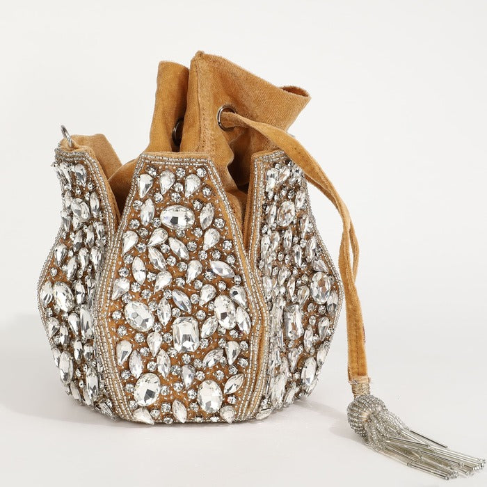 Jhalak Drawstring Bag with Handle