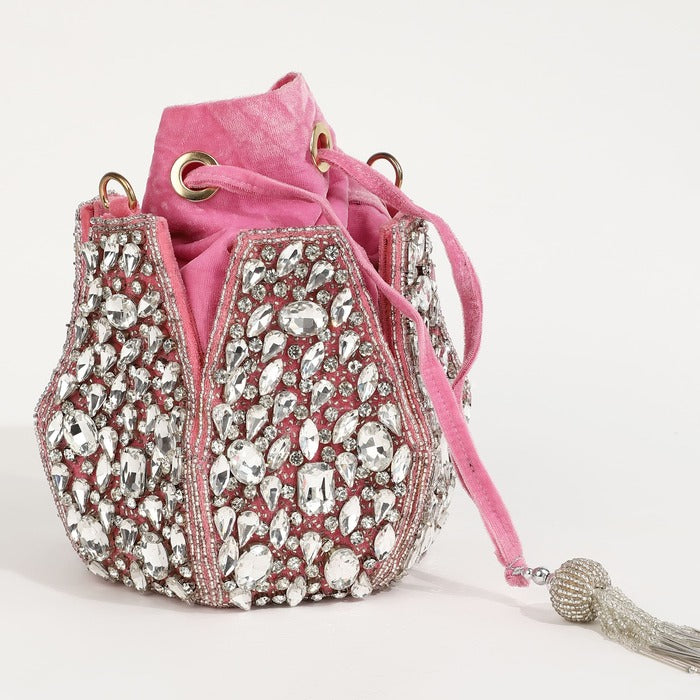 Jhalak Drawstring Bag with Handle