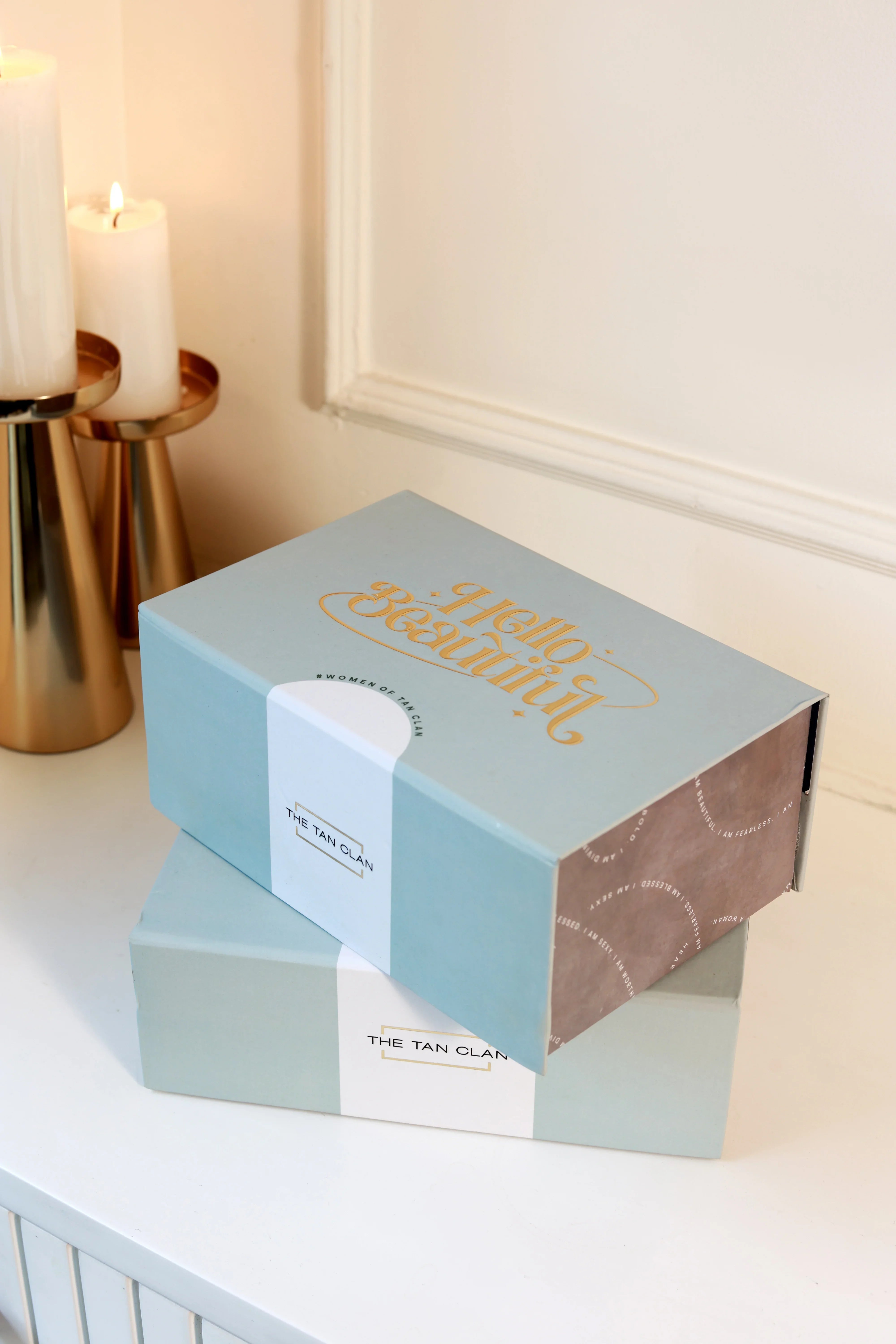 Claire Gold Flap over Bag