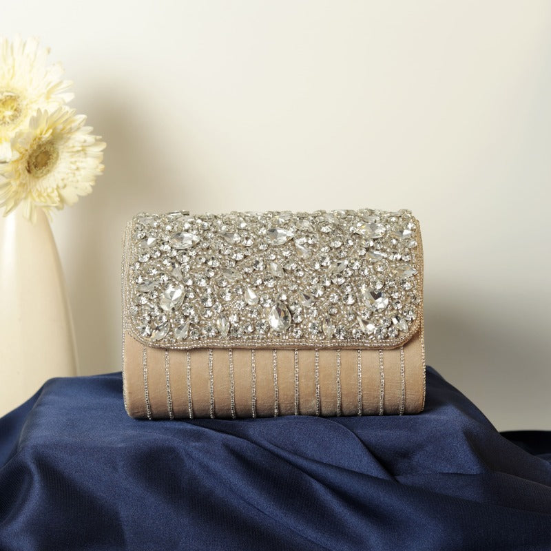 Grace Embellished Flap Over Bag