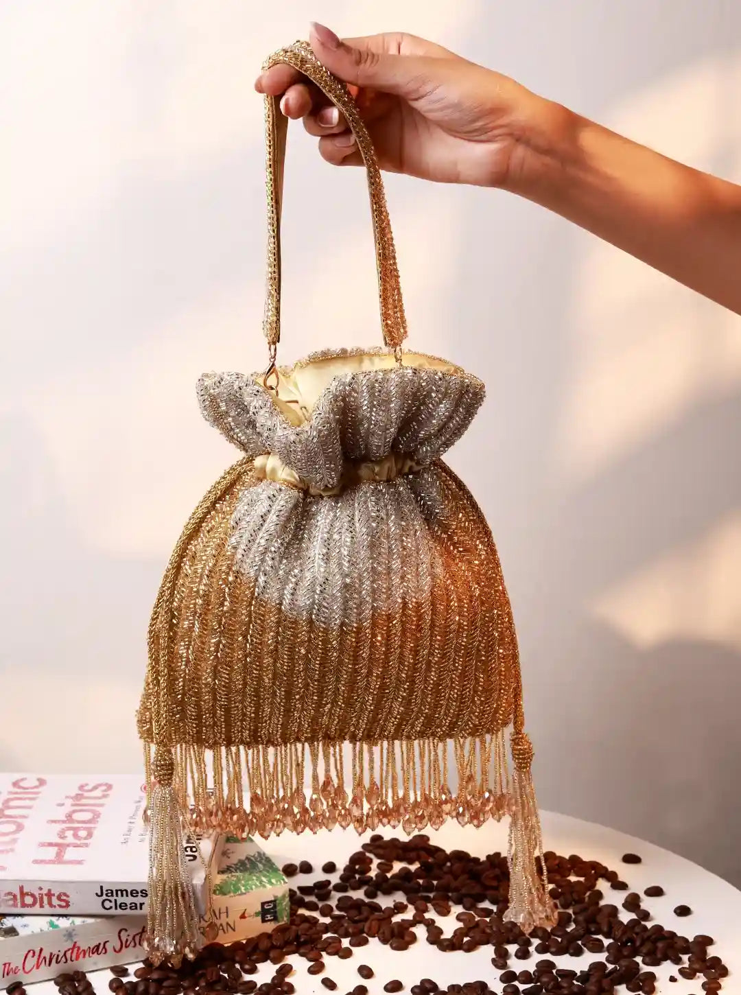 Aarna Gold Potli Bag