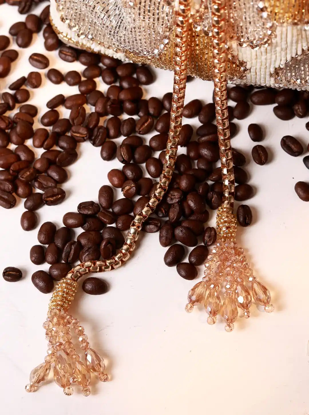 Terra White Bucket Bag