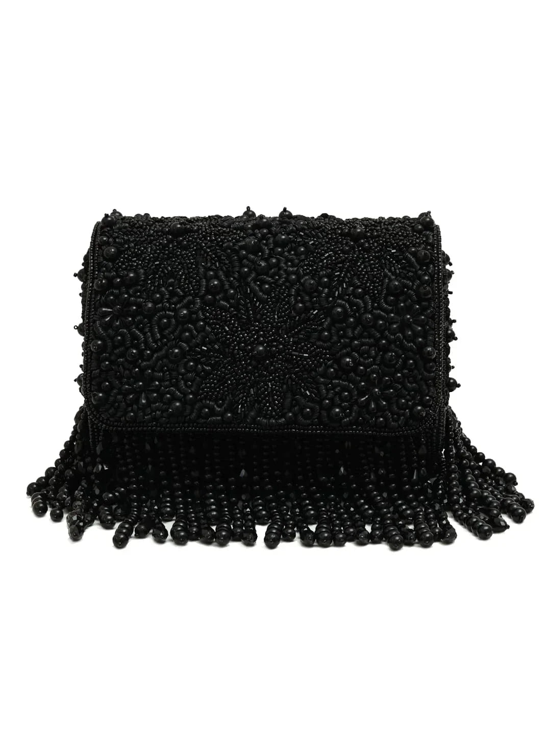 Fiona Black Flap Over Bag