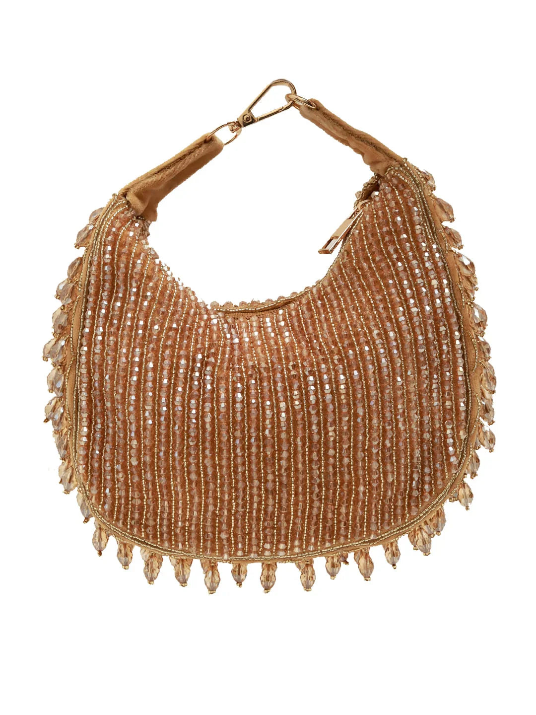 Sera Golden Drop Pearls Batua Bag