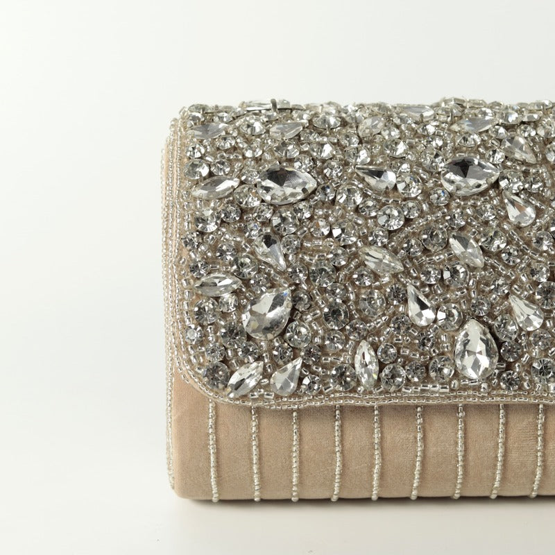 Grace Embellished Flap Over Bag