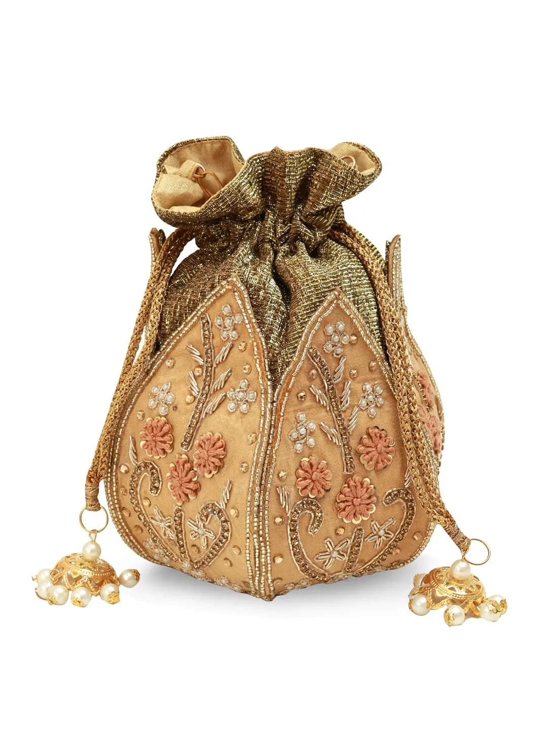 Baag Gold Lotus Potli