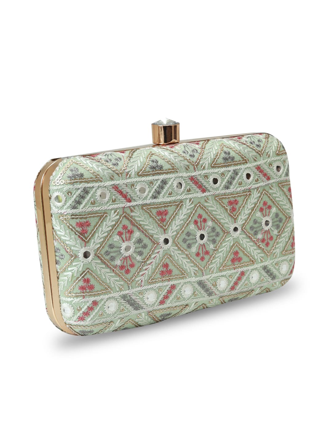 Ariba Green Box Clutch