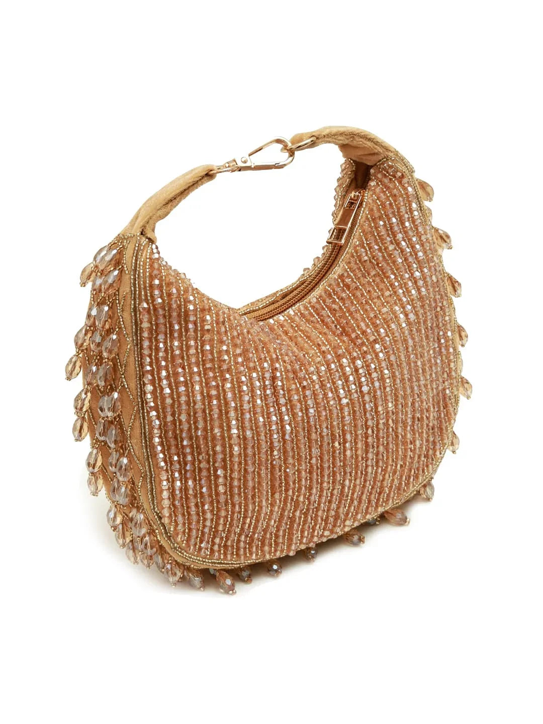 Sera Golden Drop Pearls Batua Bag