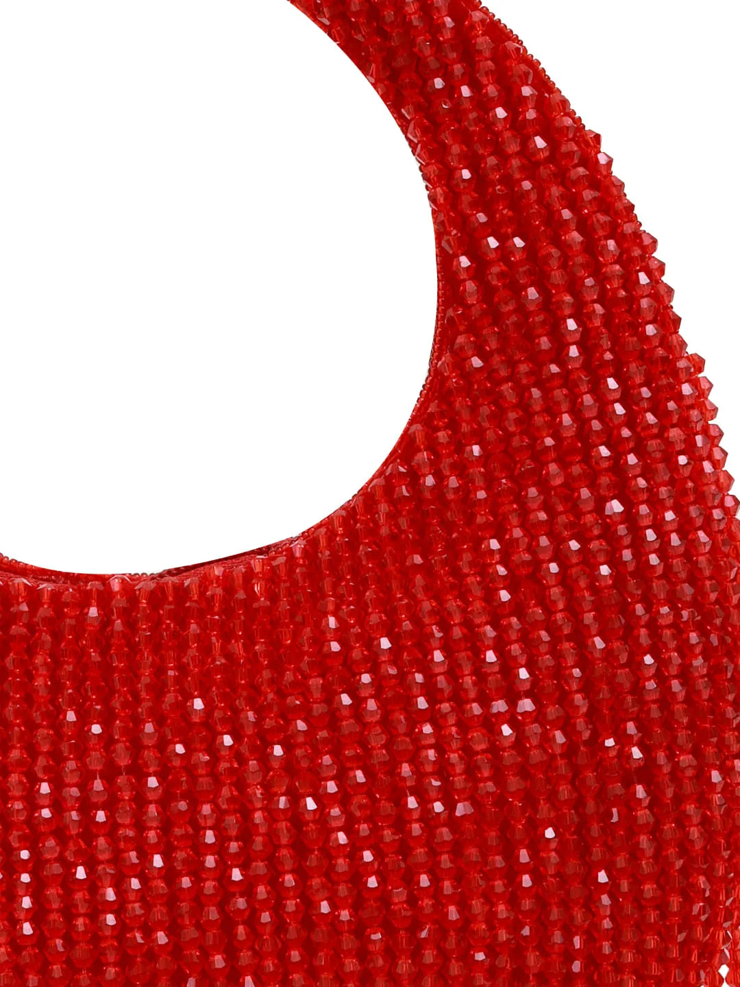 Sera Red Drop Pearls Batua Bag