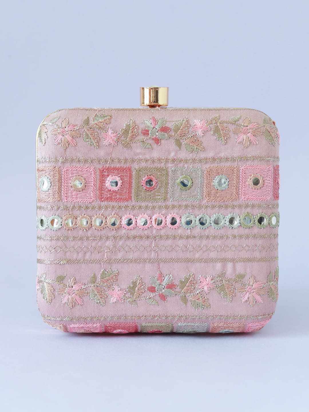 Phulwaari Floral Box Clutch