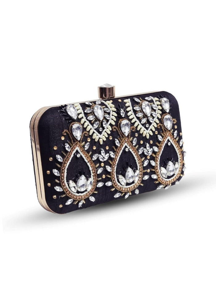 Kalah Hand Embroidered Clutch