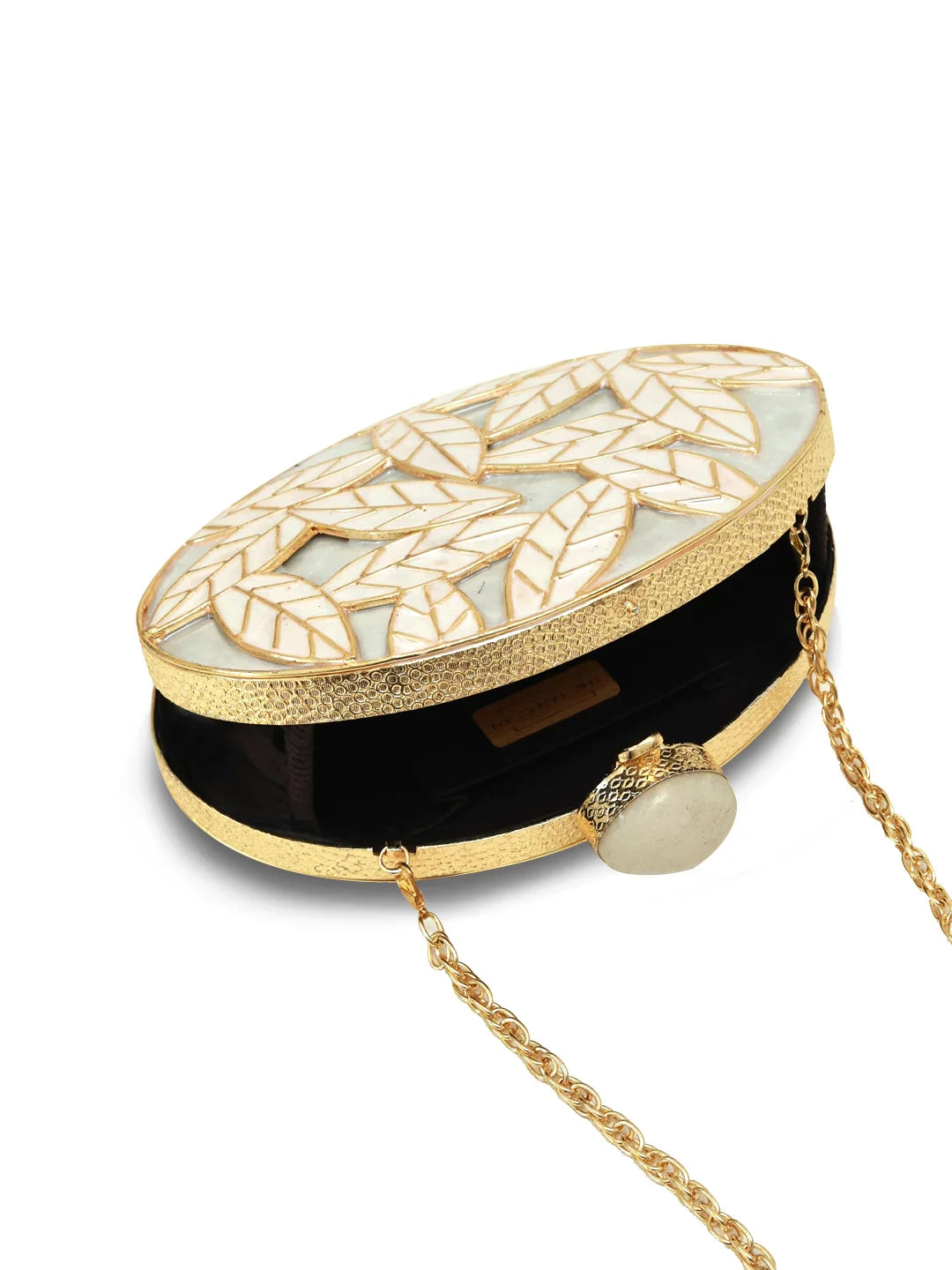 Gulzar Brass Clutch