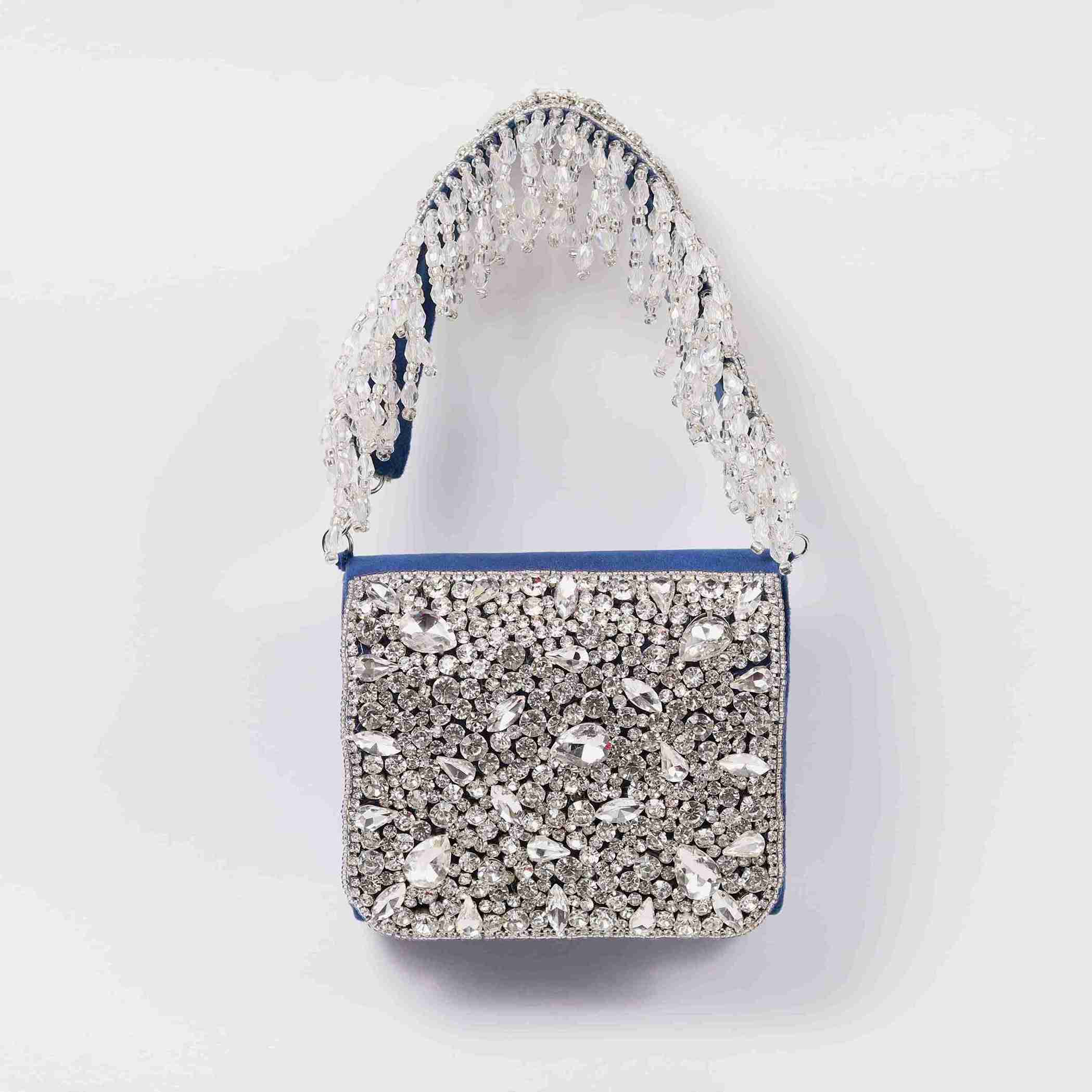 Grace Mini Bag with Embroidered Handle