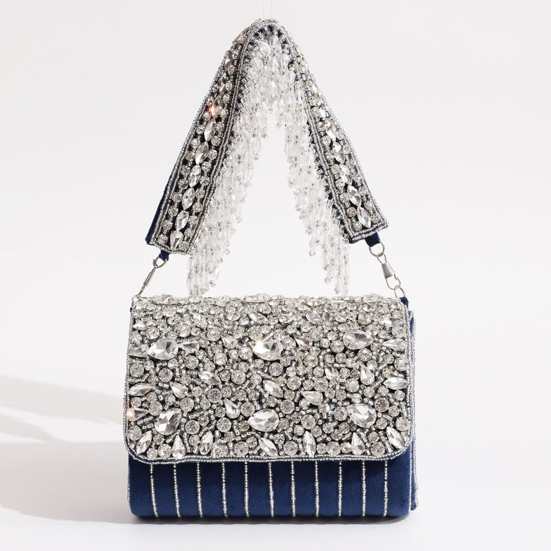 Grace Embellished Flap Over Bag