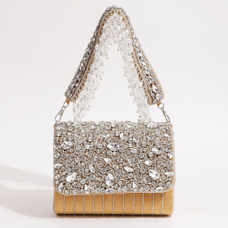 Grace Embellished Flap Over Bag