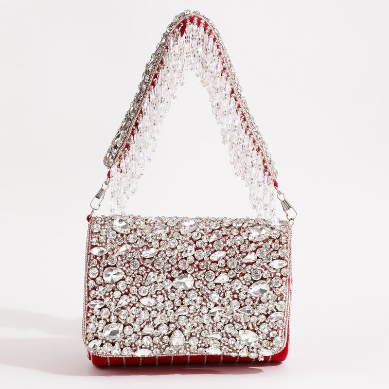 Grace Embellished Flap Over Bag