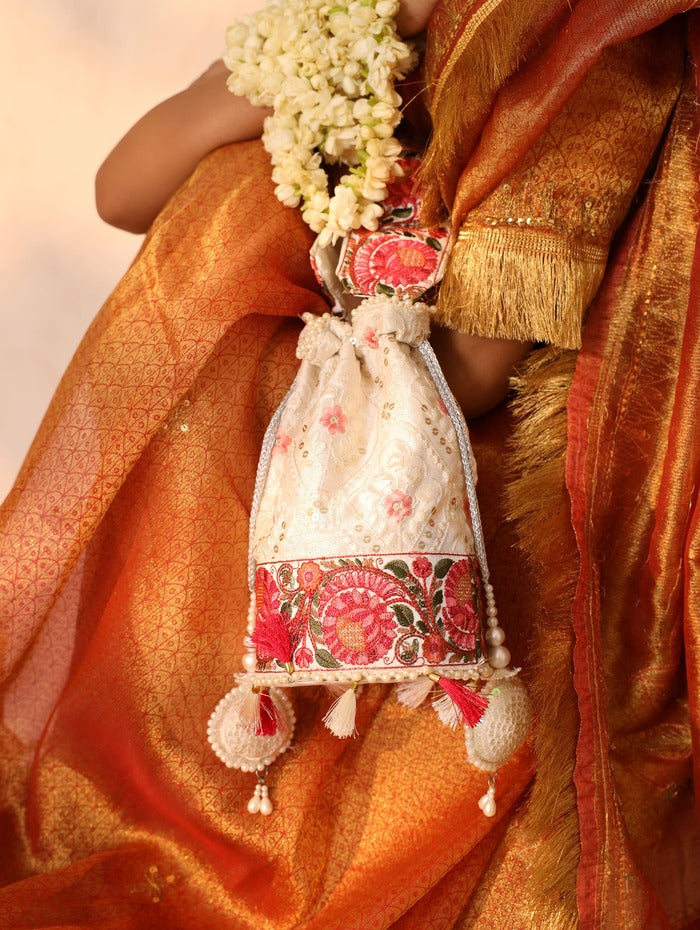 Meera Potli with Detachable Handle